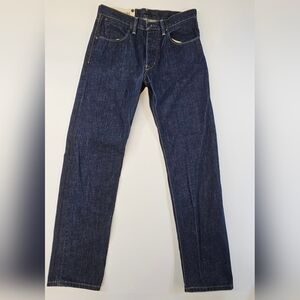 Morrison Jeans Men's 31x32 1969 Button-Fly Skinny Fit Dark Wash